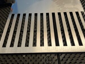 profilo per tubo di sfiato in inox